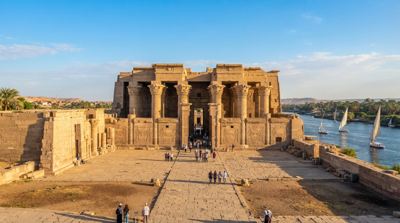 Kom Ombo Temple . banner