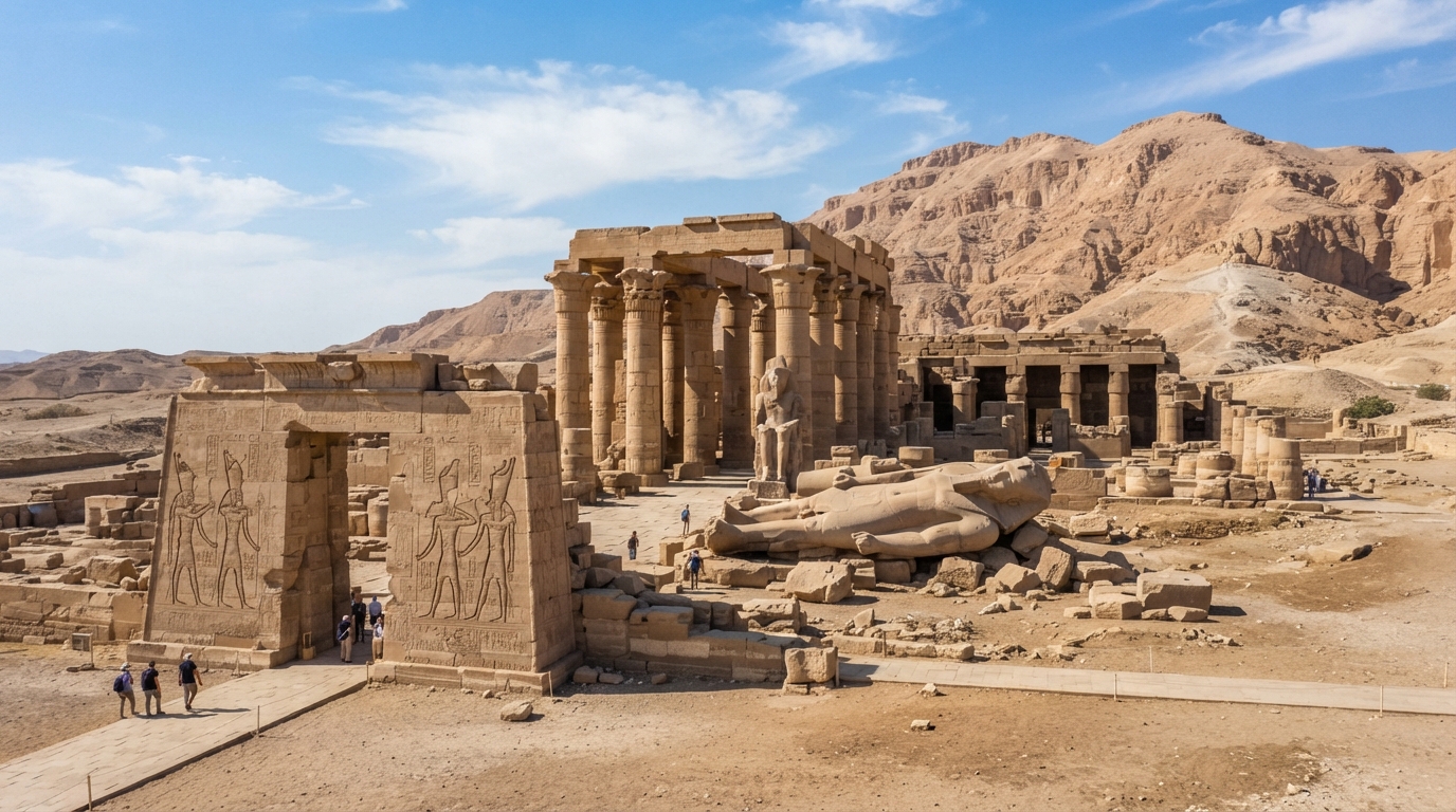 Ramesseum . banner