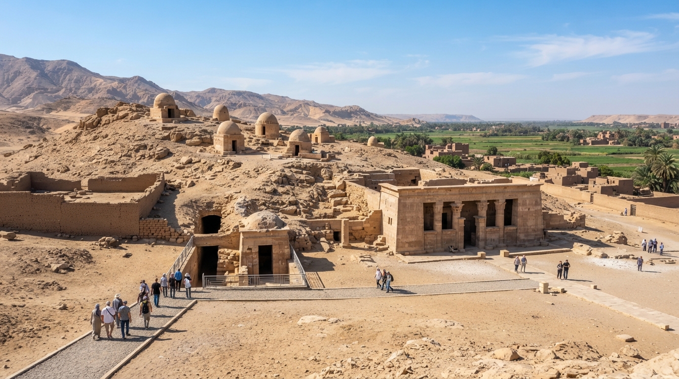 Tuna El Gebel in Minya, Egypt