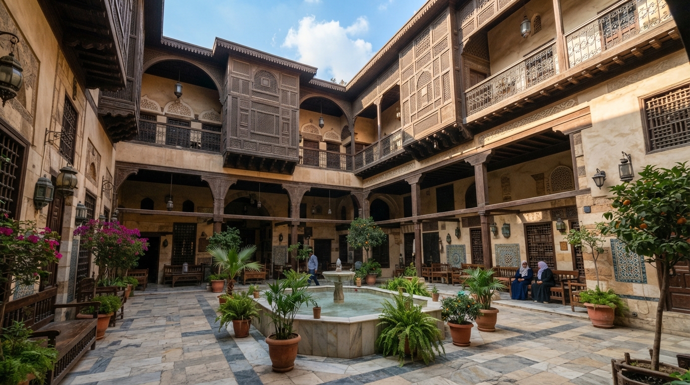 Bayt El Suhaymi, Cairo . banner