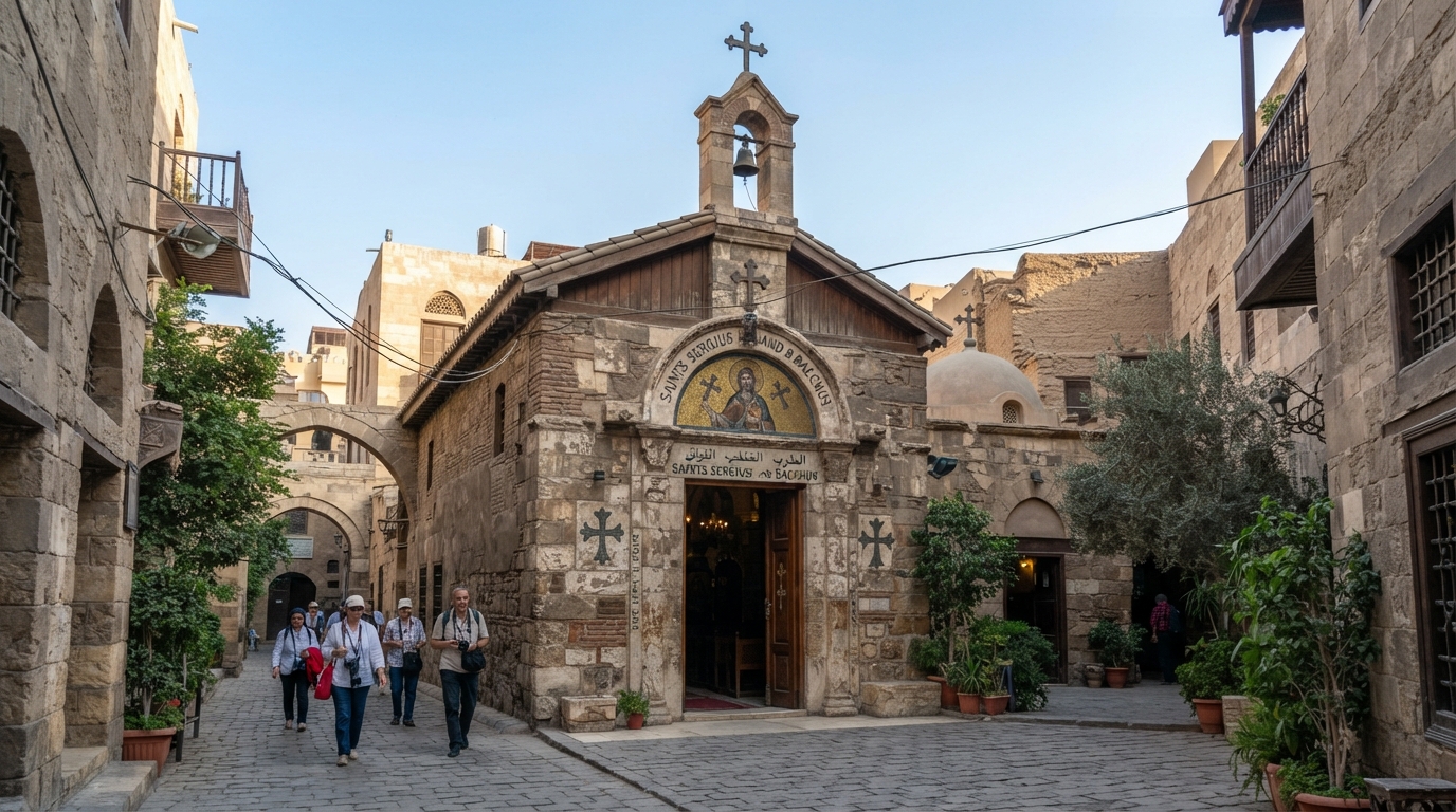 Church of Abu Serga, Cairo . banner