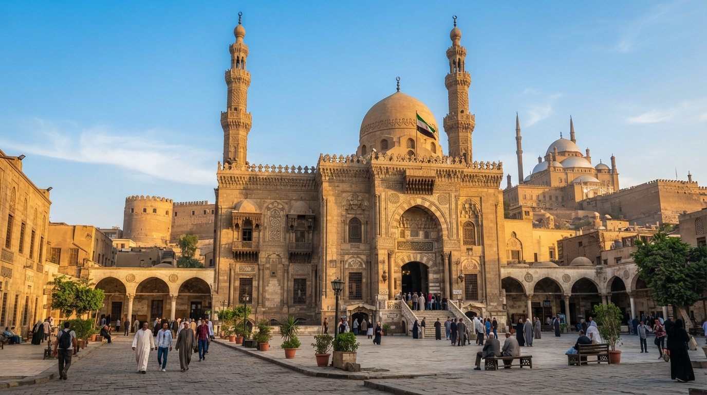 Al-Rifa'i Mosque, Cairo . banner