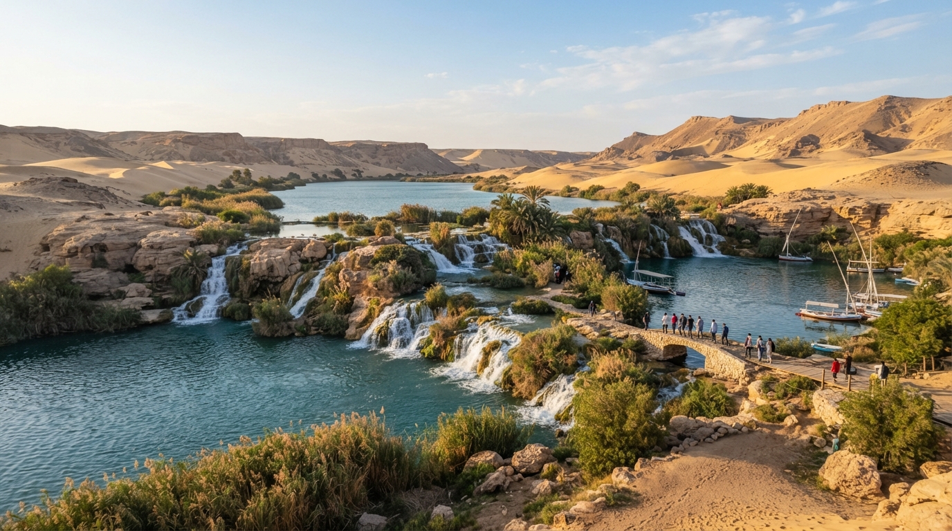Wadi El Rayan, Fayoum . banner