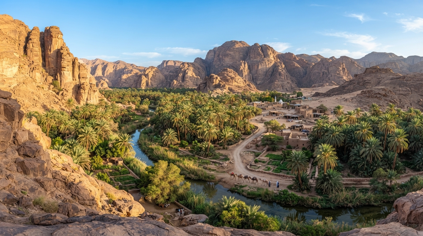 Ain Khudra Oasis Egypt