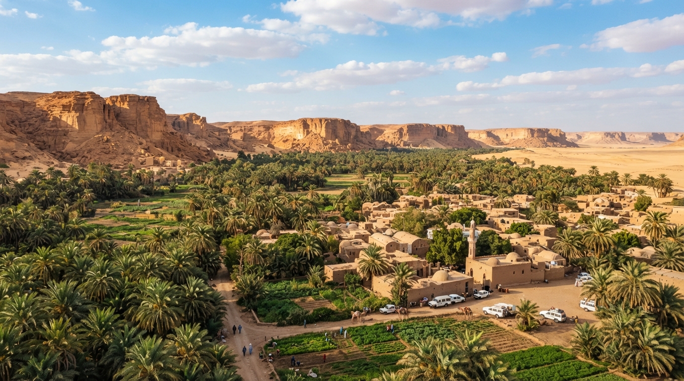 Bahariya Oasis . banner