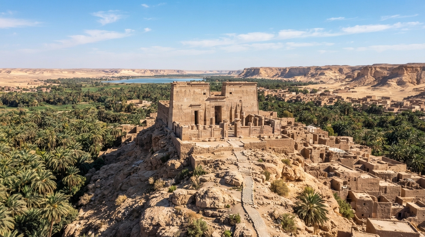 Temple of the Oracle Siwa