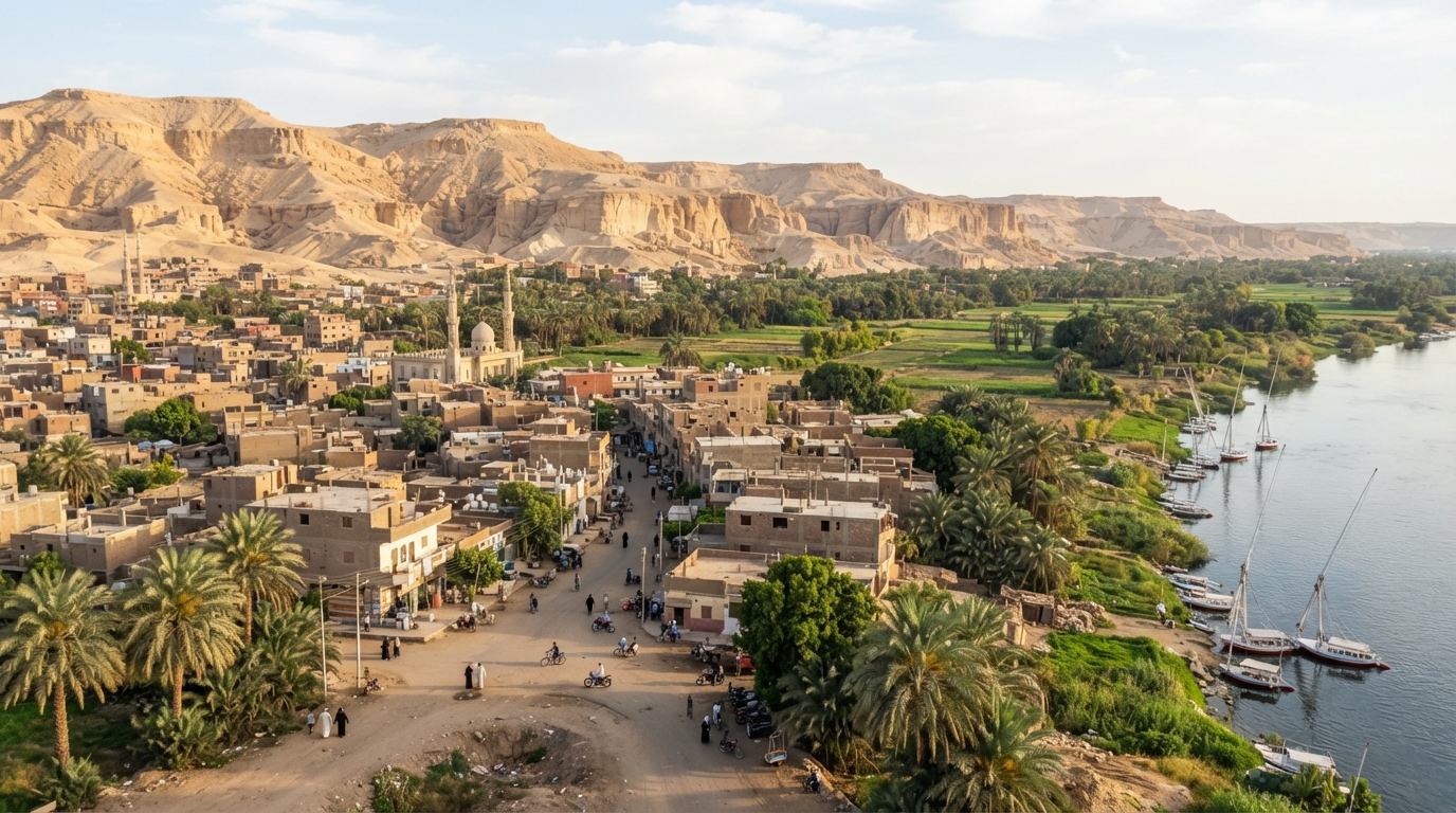 Naqada Egypt . banner
