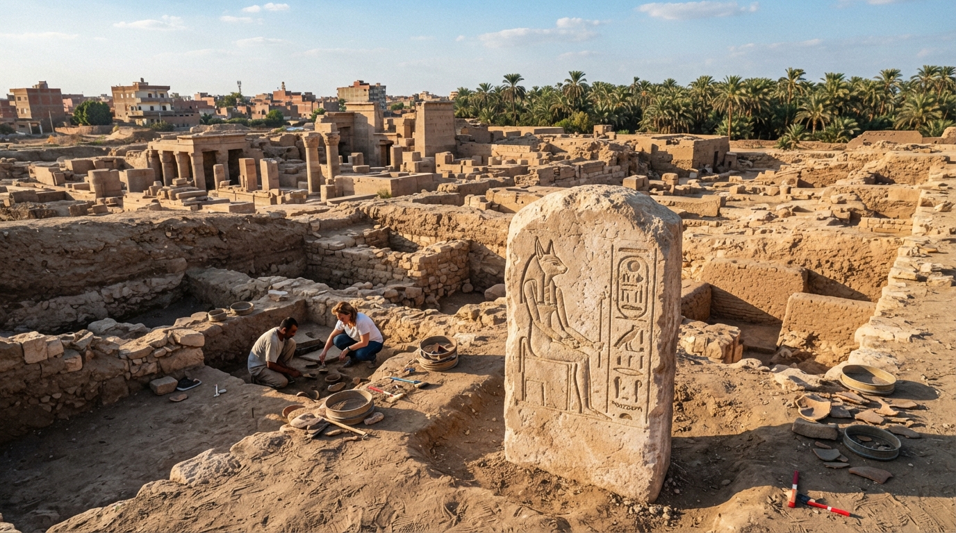 Tell Basta, Bastet & Holy Family
