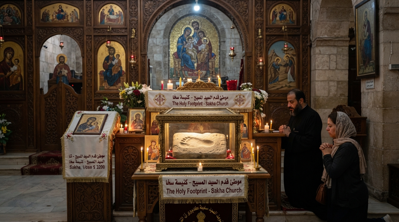Sakha Church & Christ Child Footprint