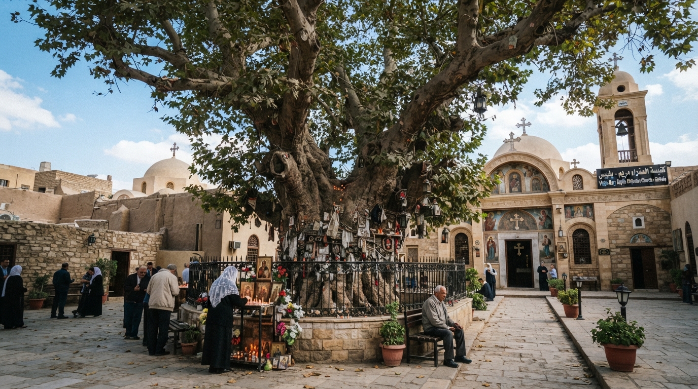 Belbeis Virgin Mary Tree | Holy Family Trail Guide