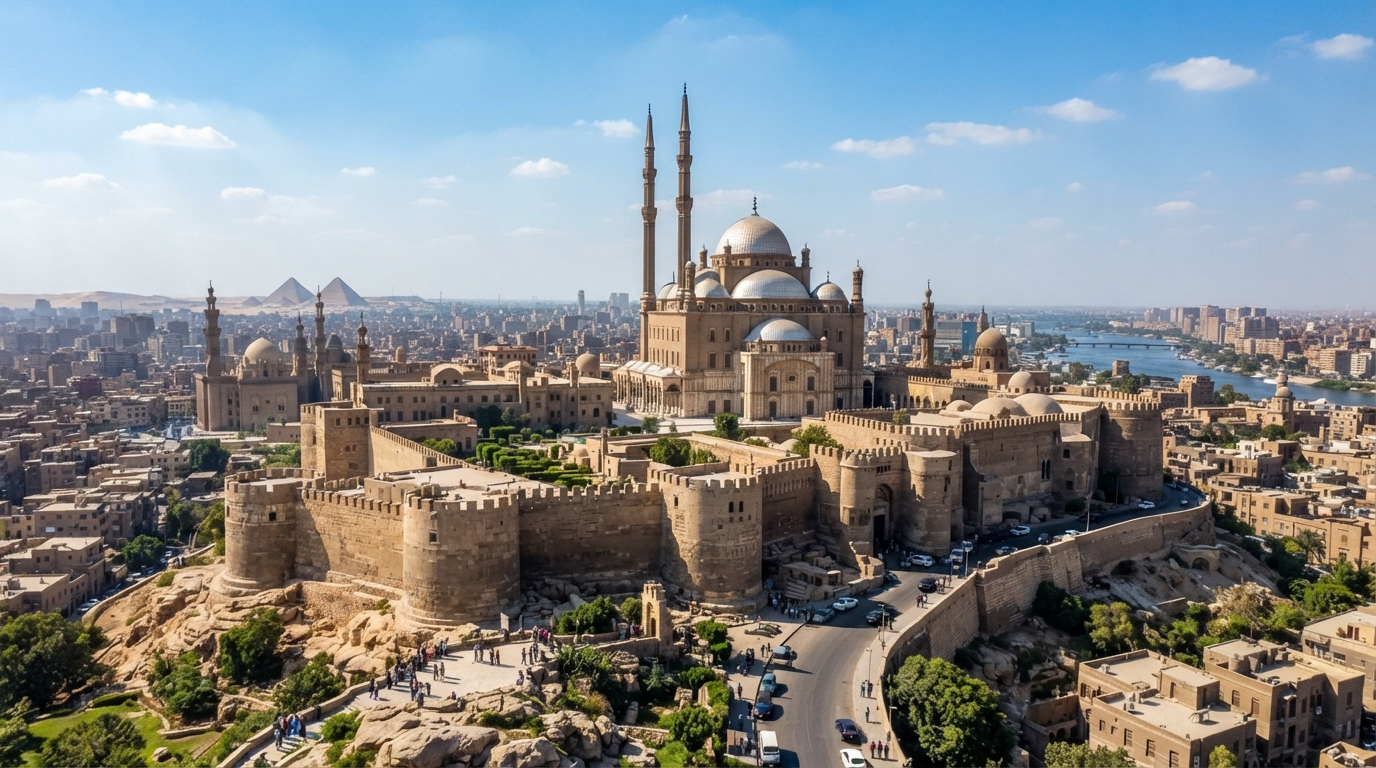 Salah al-Din Citadel Cairo . banner