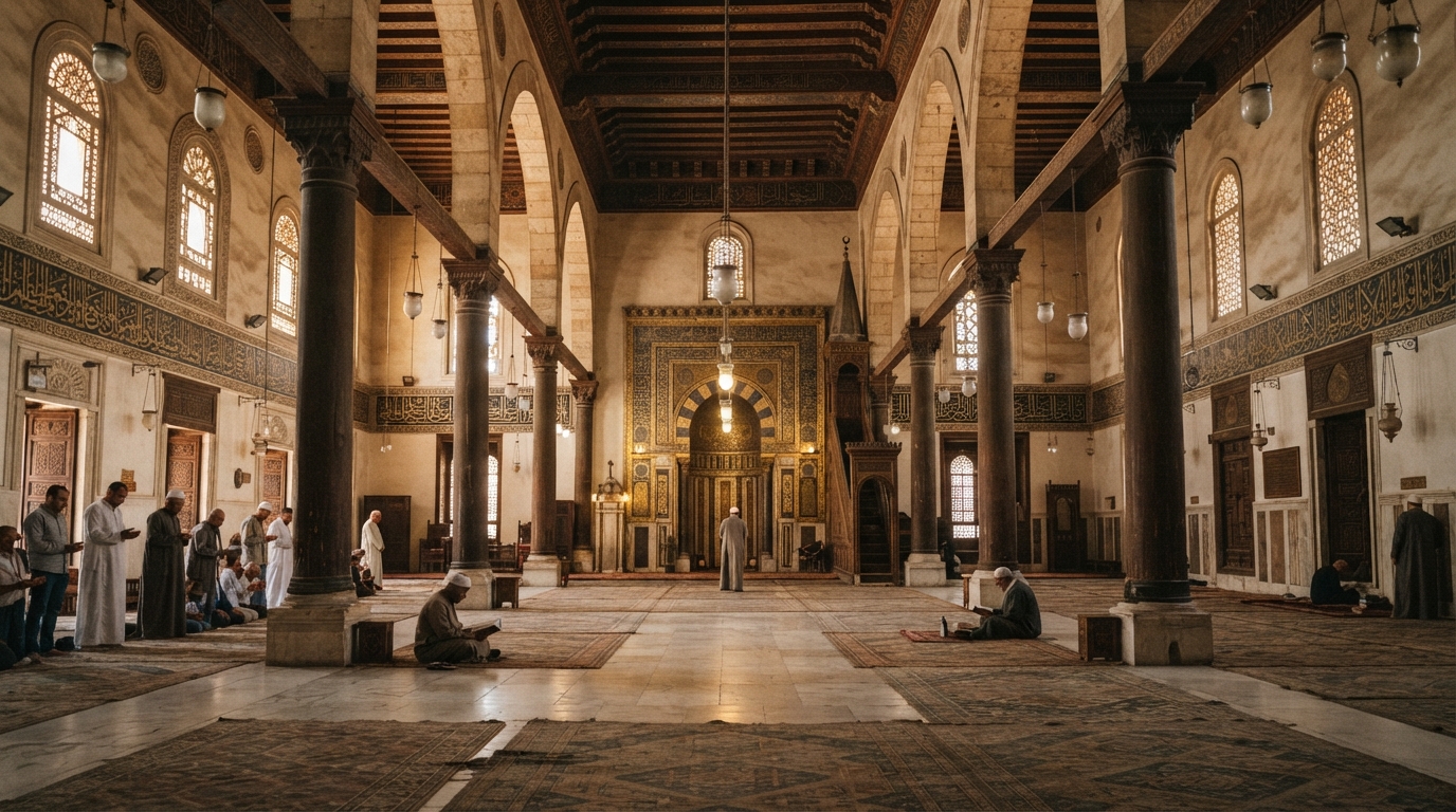 Al-Hakim Mosque . banner