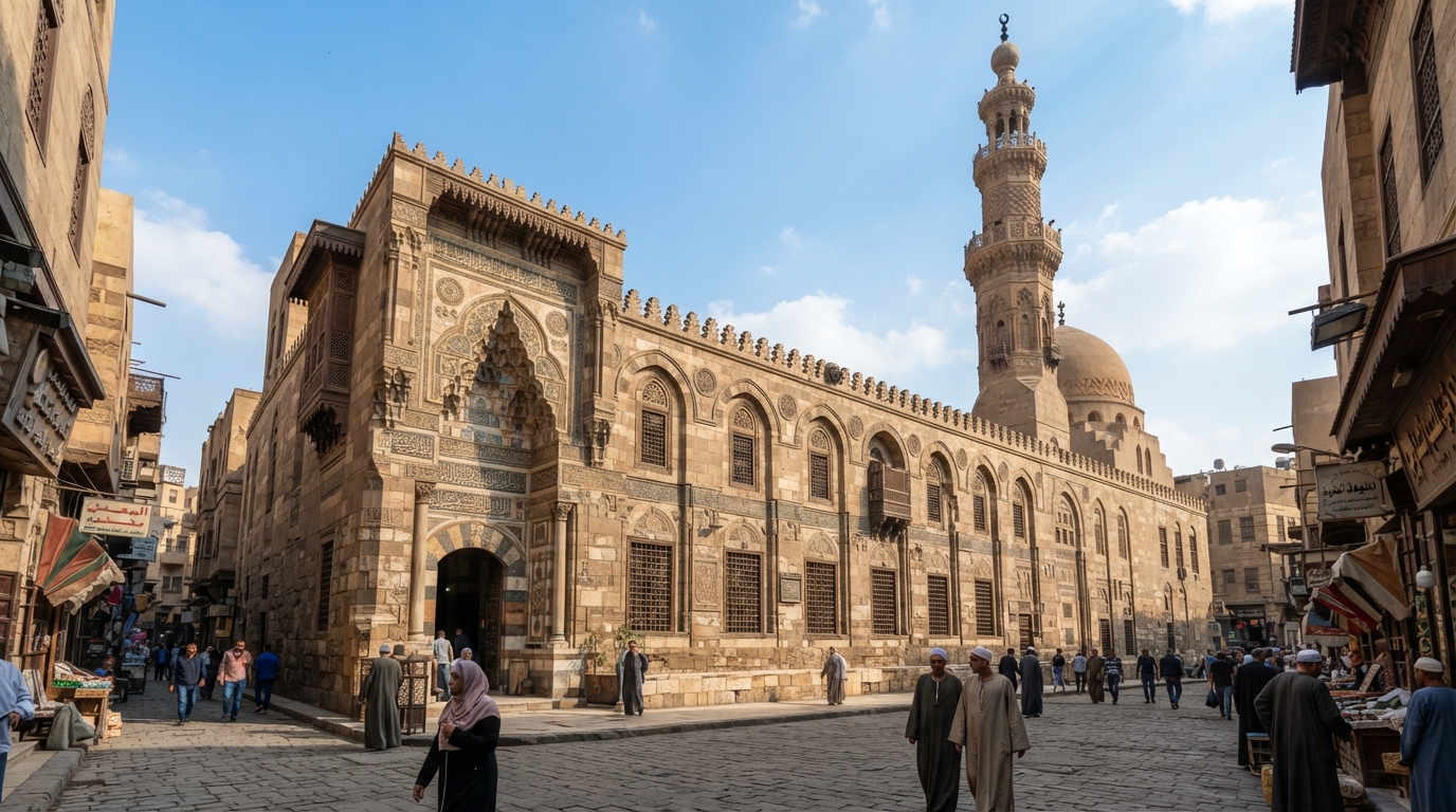 Sultan Qalawun Complex Cairo . banner