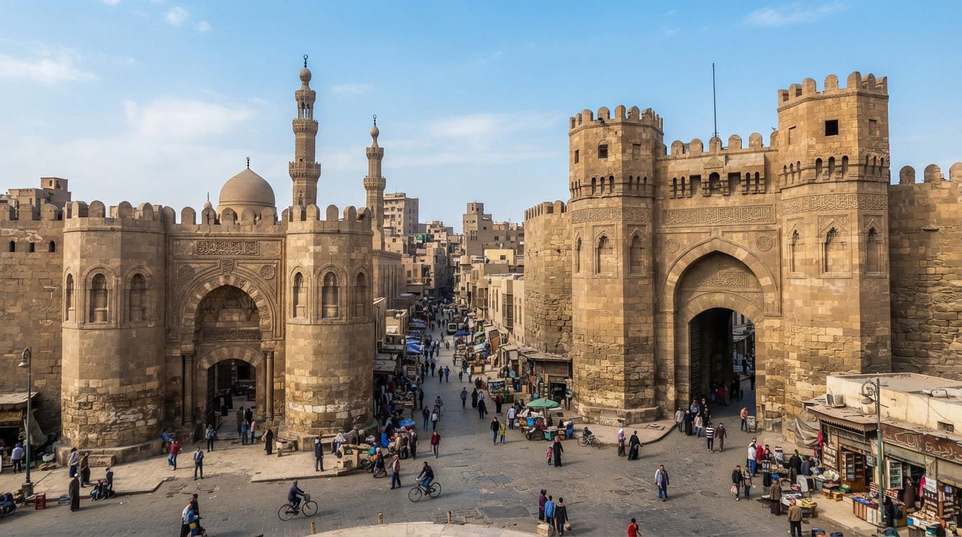 Bab al-Futuh & Bab al-Nasr Cairo