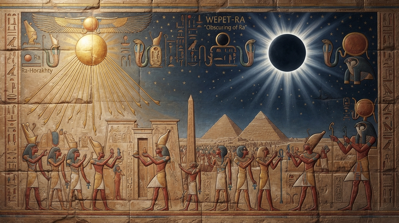 Mitologia Solare dell’Antico Egitto: Amon-Ra, Apep e il Sole Eclissato