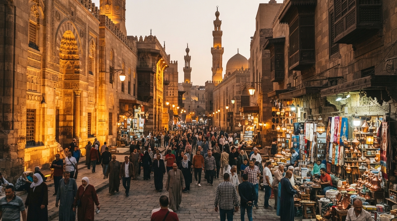 Al Muizz Street . banner