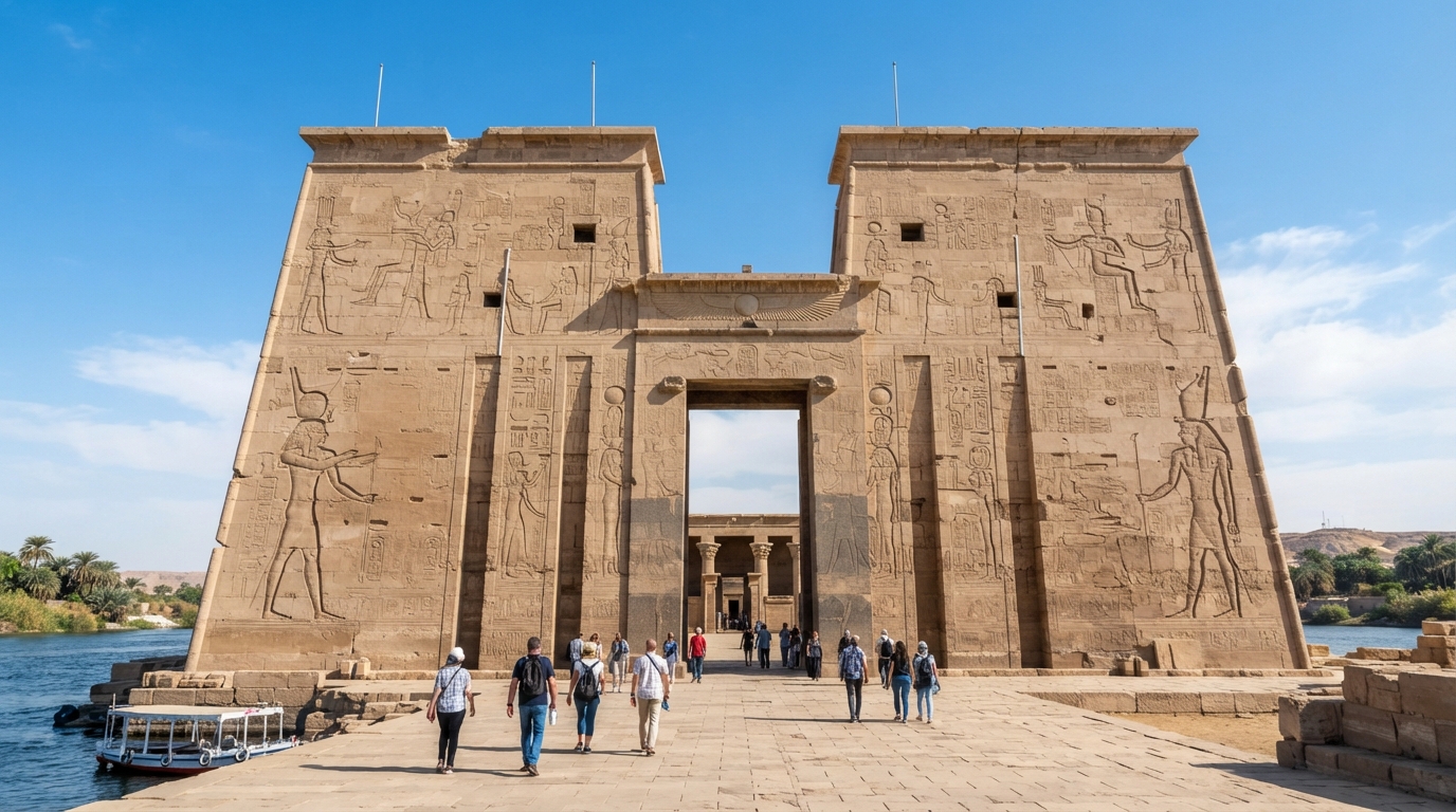 Philae Temple & Unfinished Obelisk Tour in Aswan | Isis Temple and Ancient Stonework