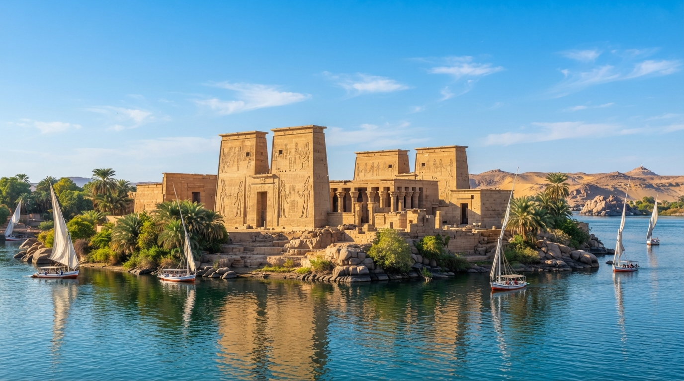 Philae Temple & Unfinished Obelisk Tour in Aswan | Isis Temple and Ancient Stonework