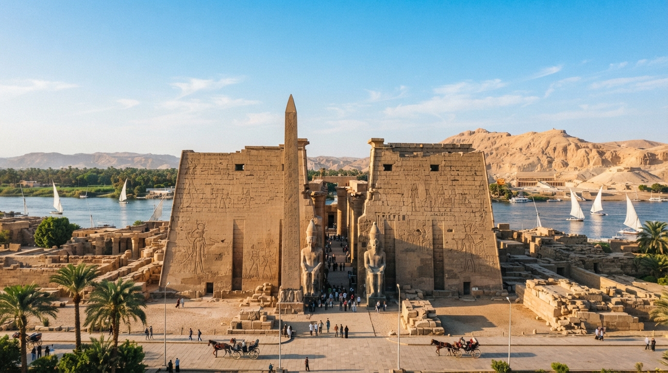 4-Day Egypt Solar Eclipse 2027 Nile Cruise from Aswan to Luxor . gallery