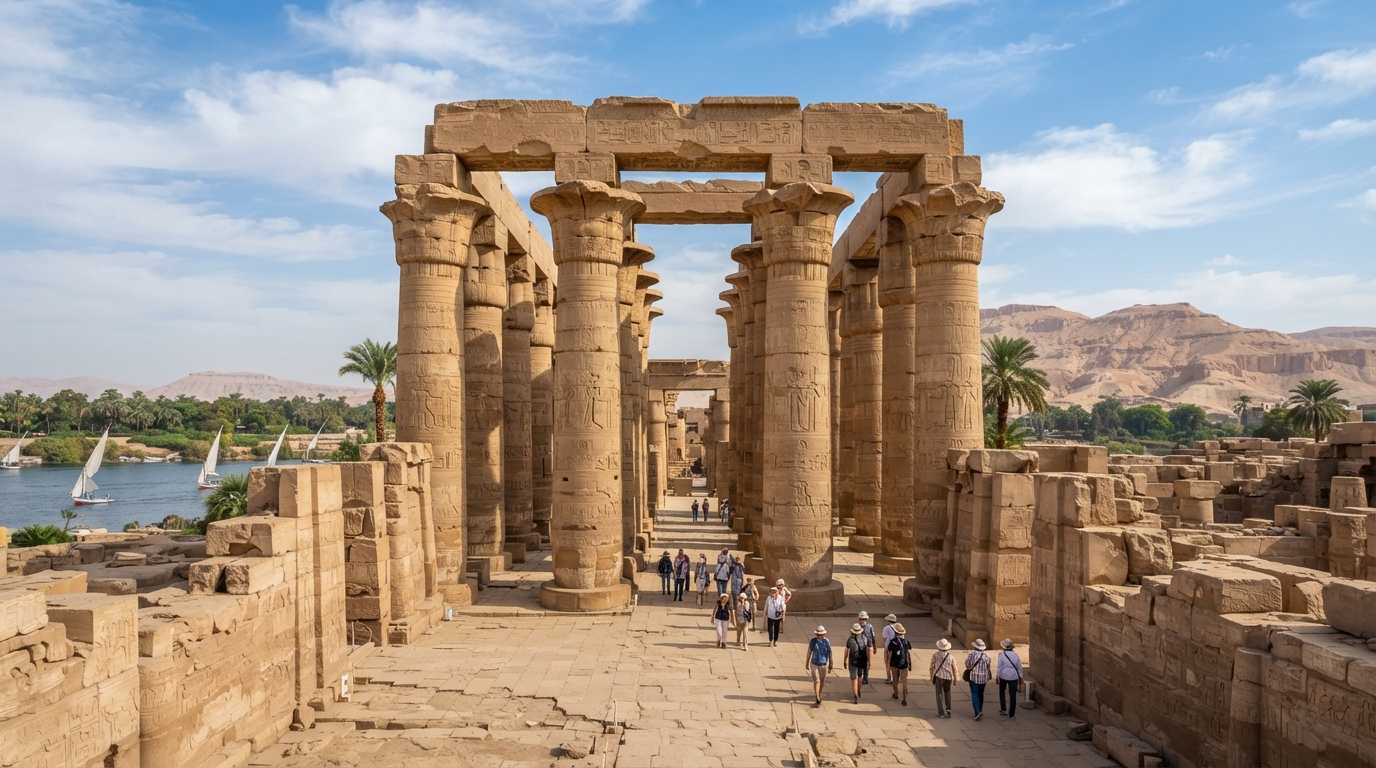 4-Day Egypt Solar Eclipse 2027 Nile Cruise from Aswan to Luxor . gallery