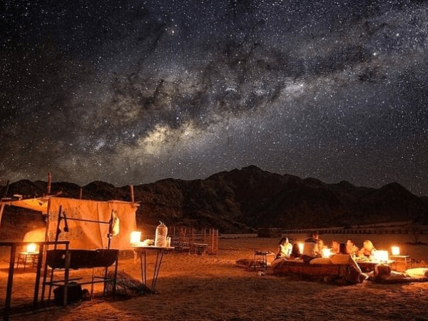 Osservazione delle stelle e rientro in hotel