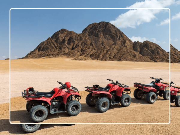 Quad Biking Safari in the eastern desert.