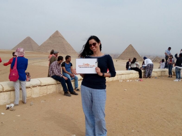 Visit The Pyramids of Giza and transfer to the airport