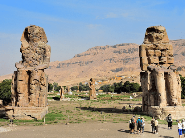 Lunch, Memnon stop, travel back to Hurghada
