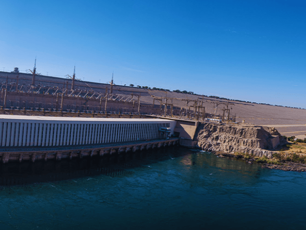 Visita alla diga alta.