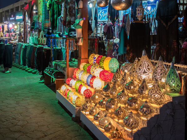 Compras y almuerzo en Dahab, regreso a Sharm
