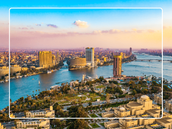 Felucca ride in the Nile river.