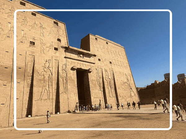 Edfu Temple Visit.