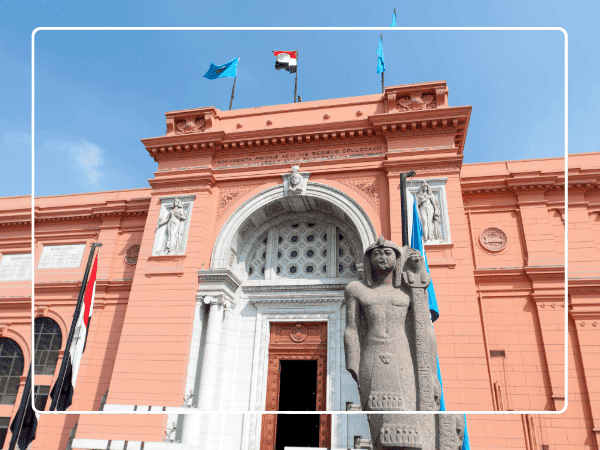 Il tour del museo egizio al Cairo