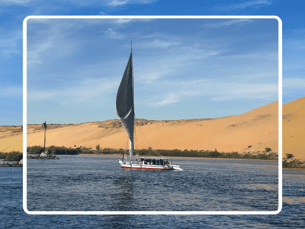 A felucca ride on the Nile in Aswan (Optional Tour)