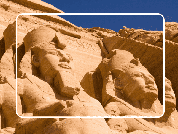 Explore the Temple of Ramses the great