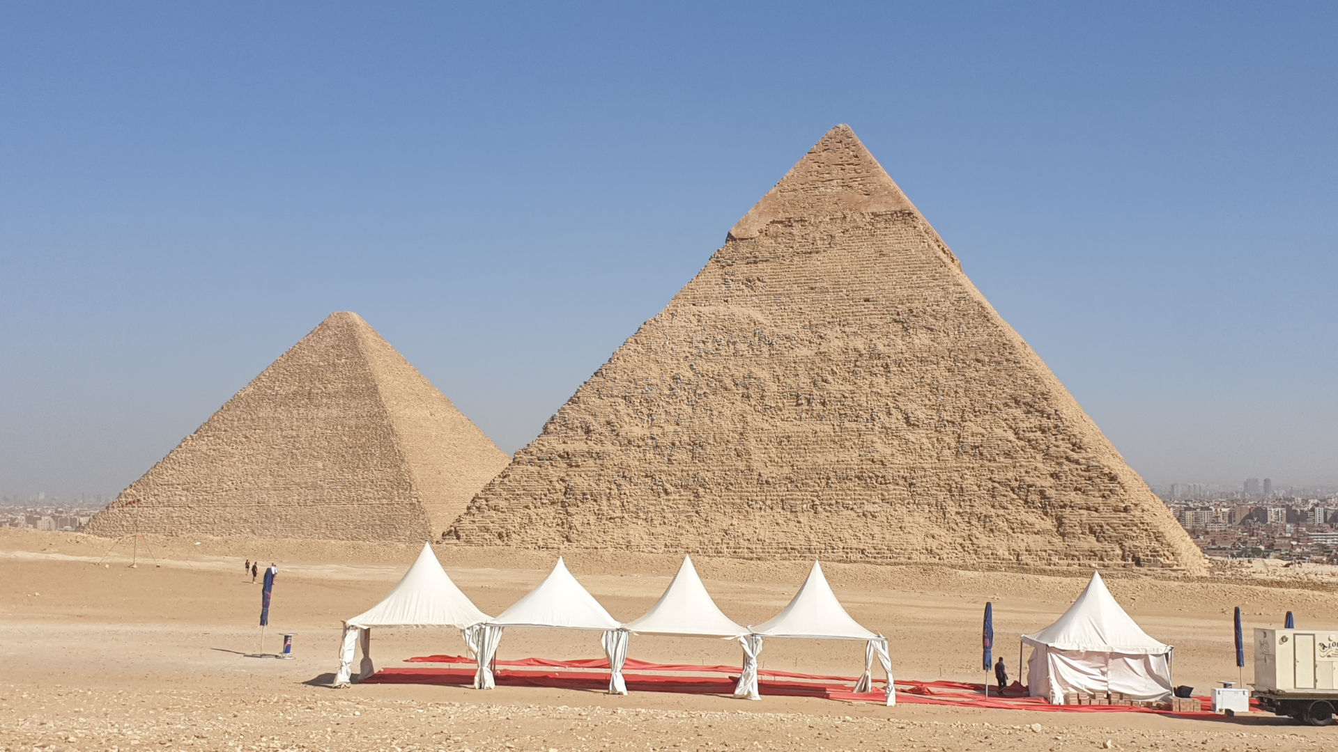 Giza Pyramids and ancient Egyptian sites during the Cairo tour
