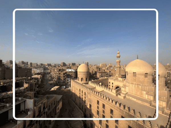 Visiting Sultan Hassan mosque.