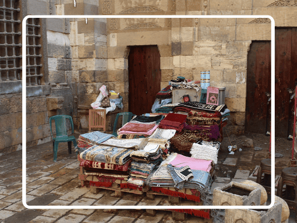 Walking for one hour in Khan El Khalili Bazaar