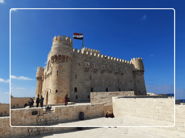 Qaitbay fortress visit.