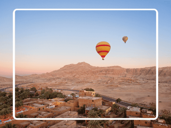 Meet, pick up, and transfer to the hot-air balloon port.